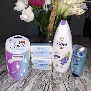 NEW Dove relaxing body care bundle